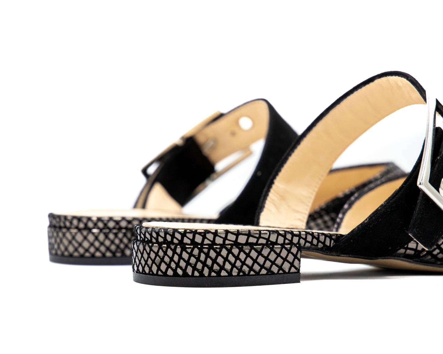 Slingback Flat: Rock Glam